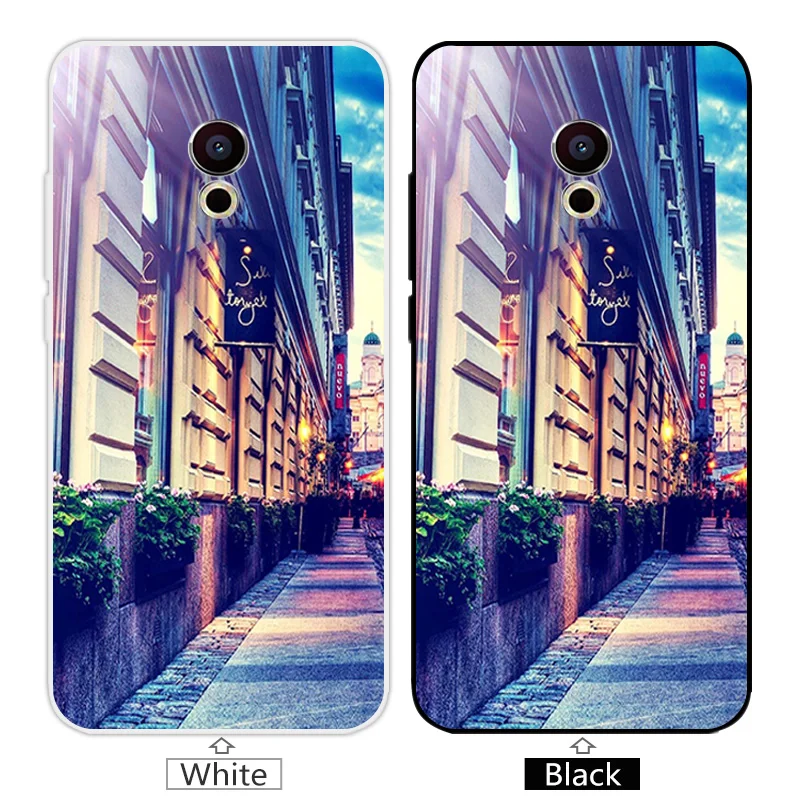 Для Meizu Pro 6/MX6 силиконовый чехол ТПУ для MX6 Сумка телефона 6 черный матовый кирпич