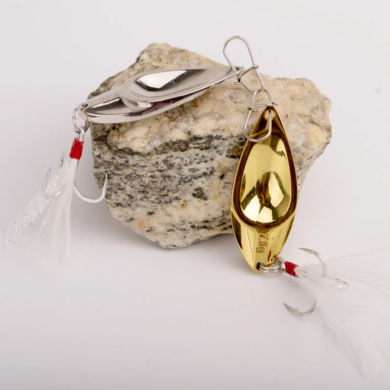 Специальная цена для рыболовная приманка ложка 5g 7 г 10 1 20g золото/серебро сома