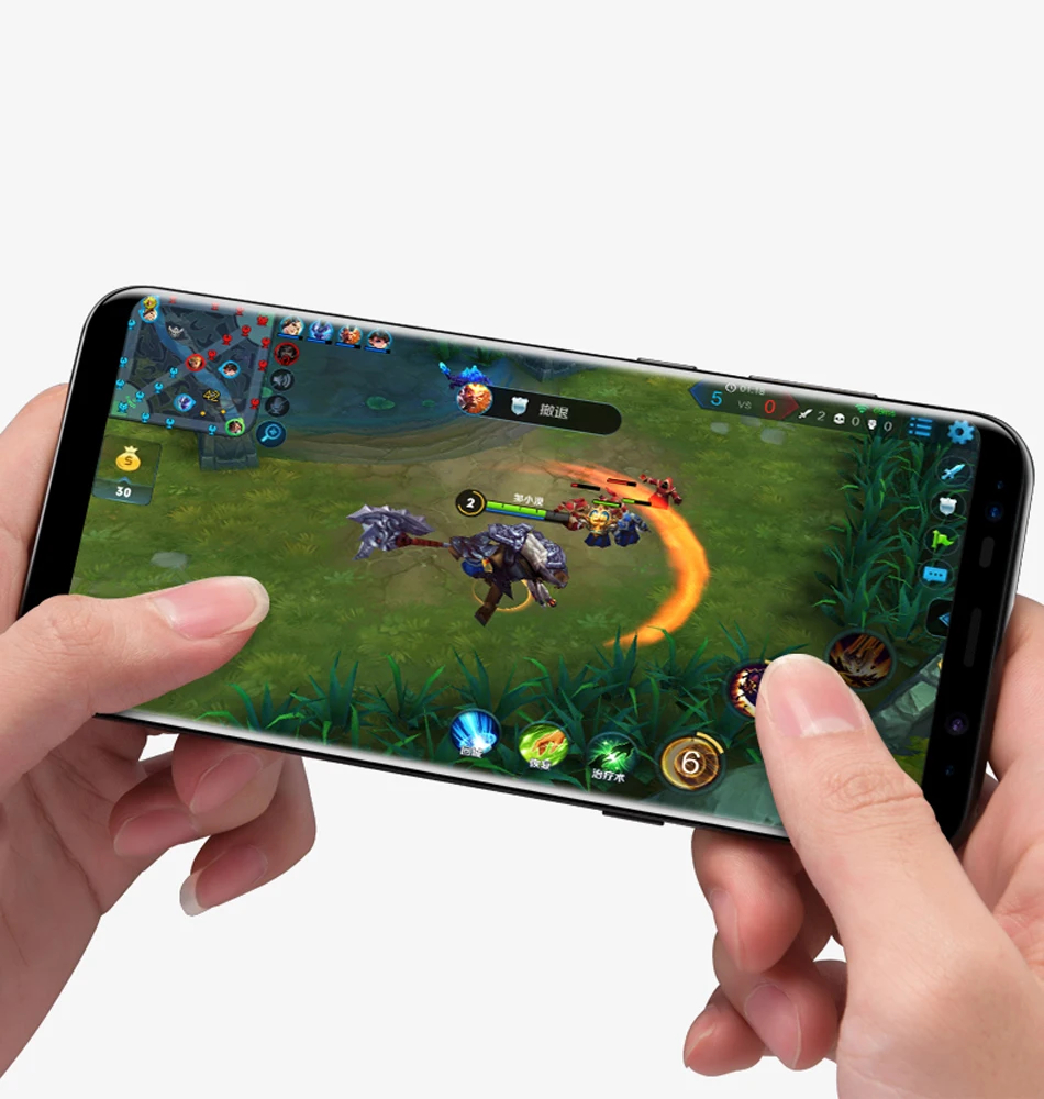 3 шт. S9plus стекло es пленка полный клей полное покрытие закаленное протектор экрана