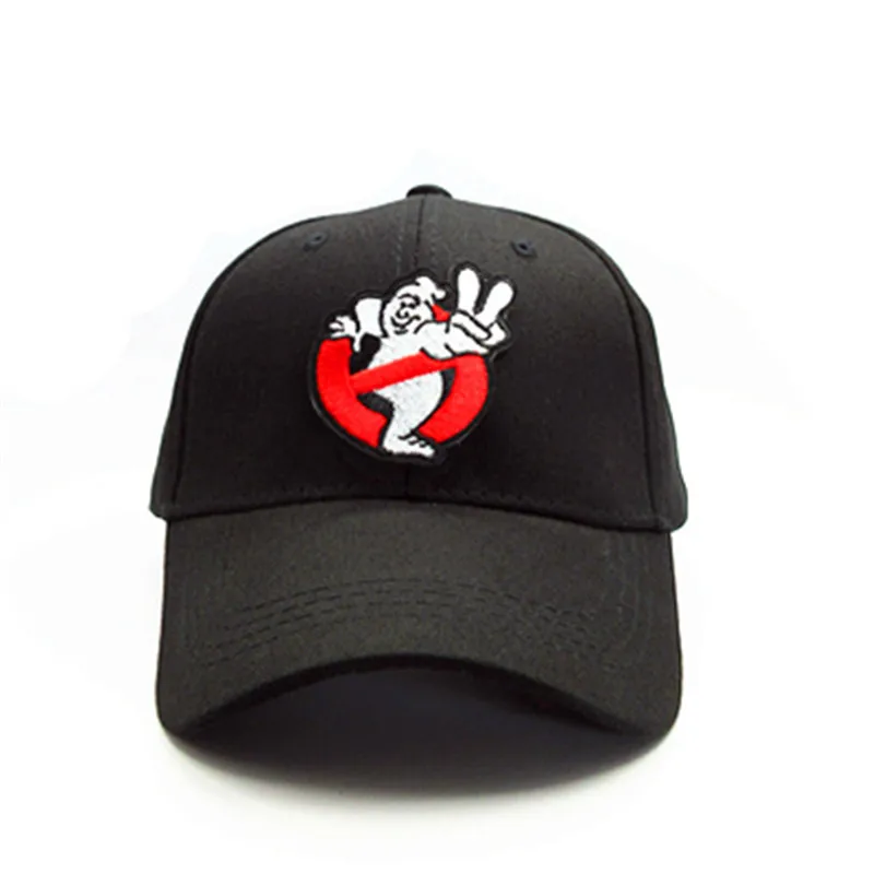 Забавная хлопковая бейсболка с вышивкой призрака хип хоп возможностью