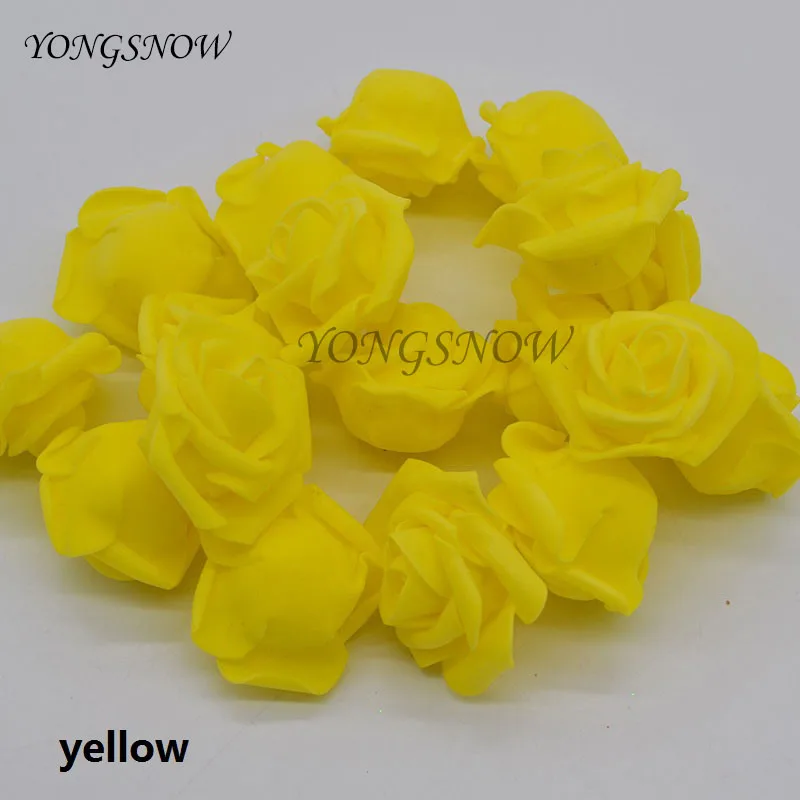 20Pcs FH018 20 шт./лот, 4 см, искусственная пена, розовая голова, свадебные украшения, сделай сам, венки, подарок, праздничные, вечерние, скрапбукинг, товары для дома - Цвет: 20Pcs FH018