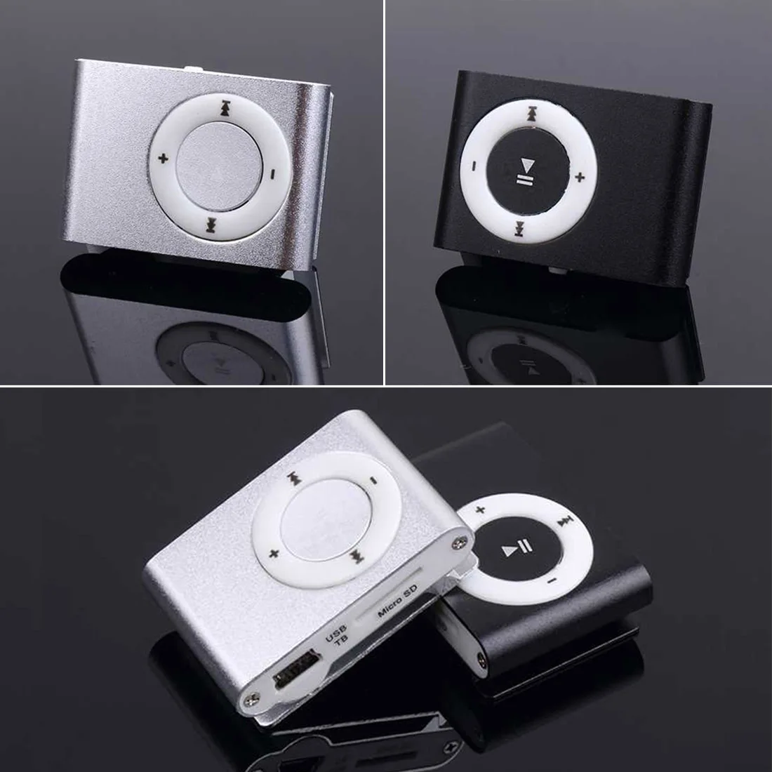 Портативный MP3 плеер, мини MP3-плеер с зажимом, водонепроницаемый спортивный MP3 музыкальный плеер Walkman Lettore Mp3 с разъемом TF, приятный звук