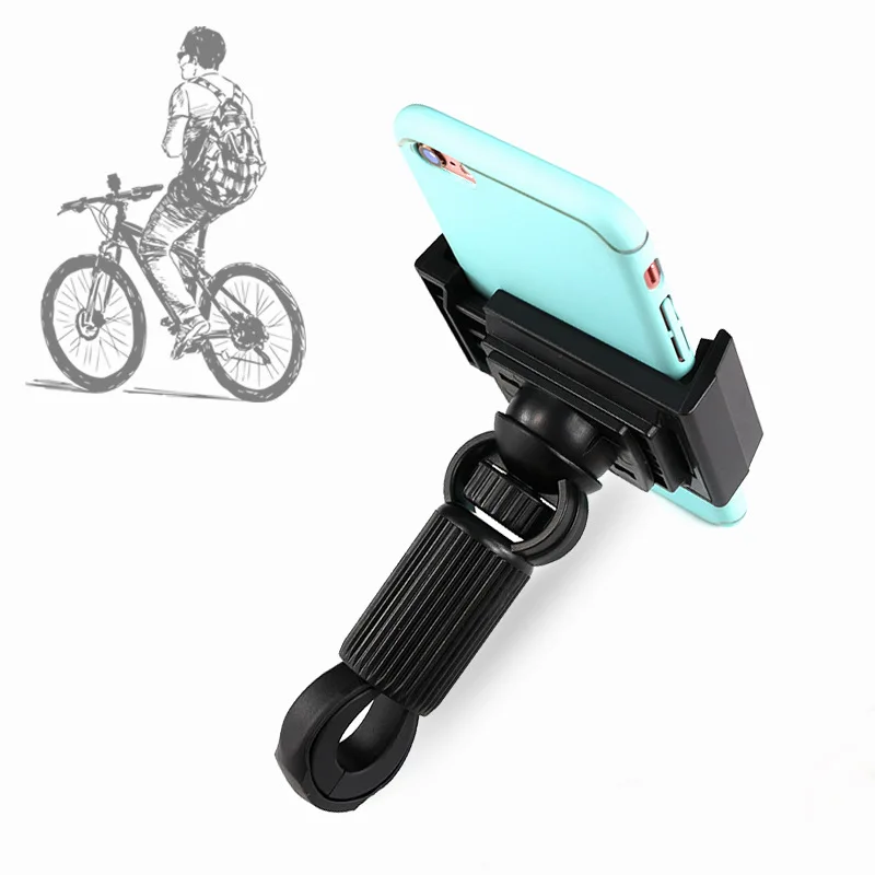 Bike Phone Holder Anti Shake and Stable Cradle Clamp with 360° Rotation Bicycle Mount for iPhone Android GPS Other Devices | Мобильные