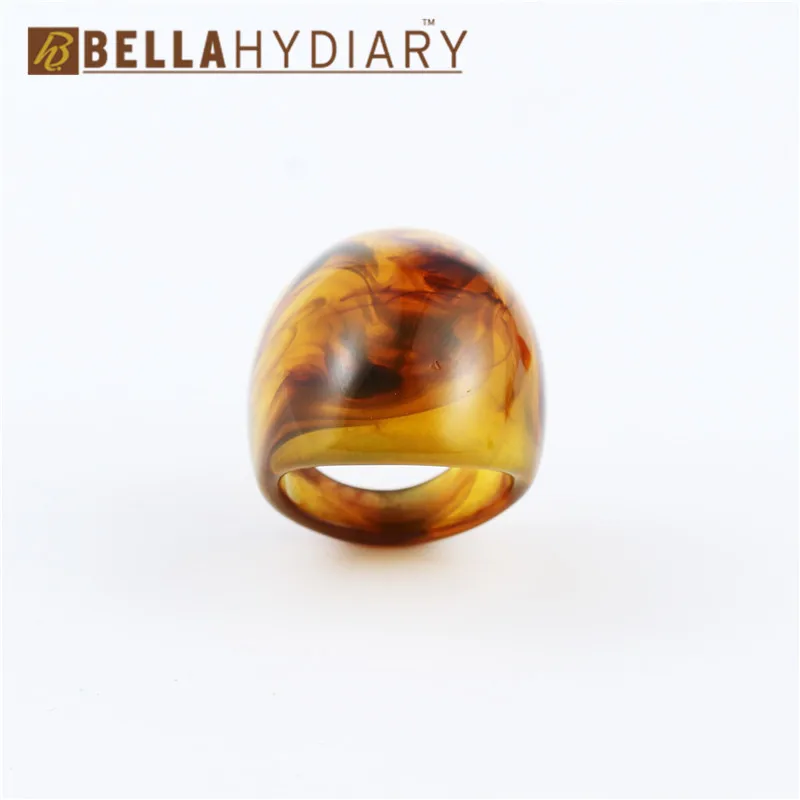 

J276 Boho Antique Simulated Rings Women Synthetic Leopard Print Rings For Women Accessories Jewelry Wholesale 2020