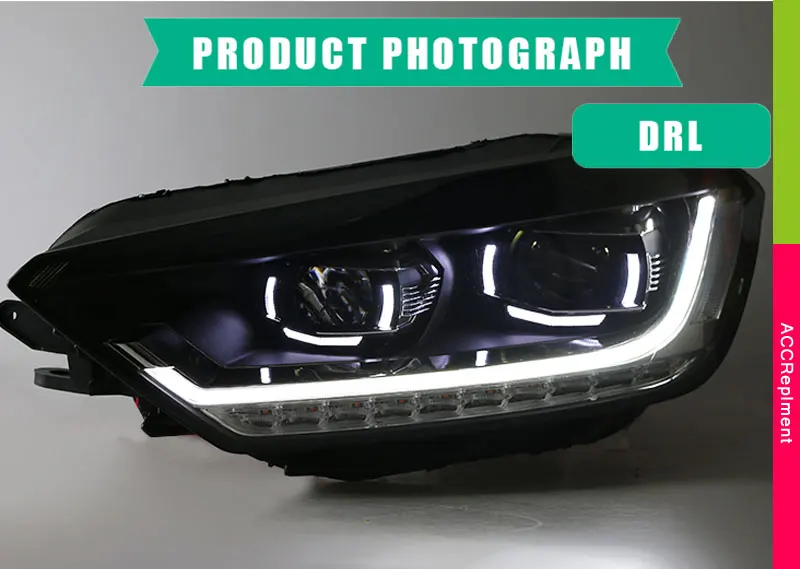 Автомобильный Стайлинг светодиодный головной Lmap для vw спортивный фургон Golf фары Led фара led Лампа сигнала поворота vw спортивный фургон Golf H7 hid Bi-Xe
