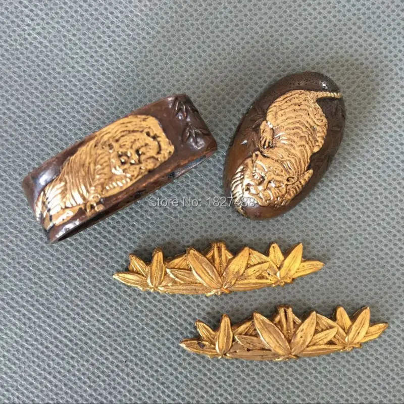 Высококачественный медный защитный аксессуар Tsuba для японского меча катана