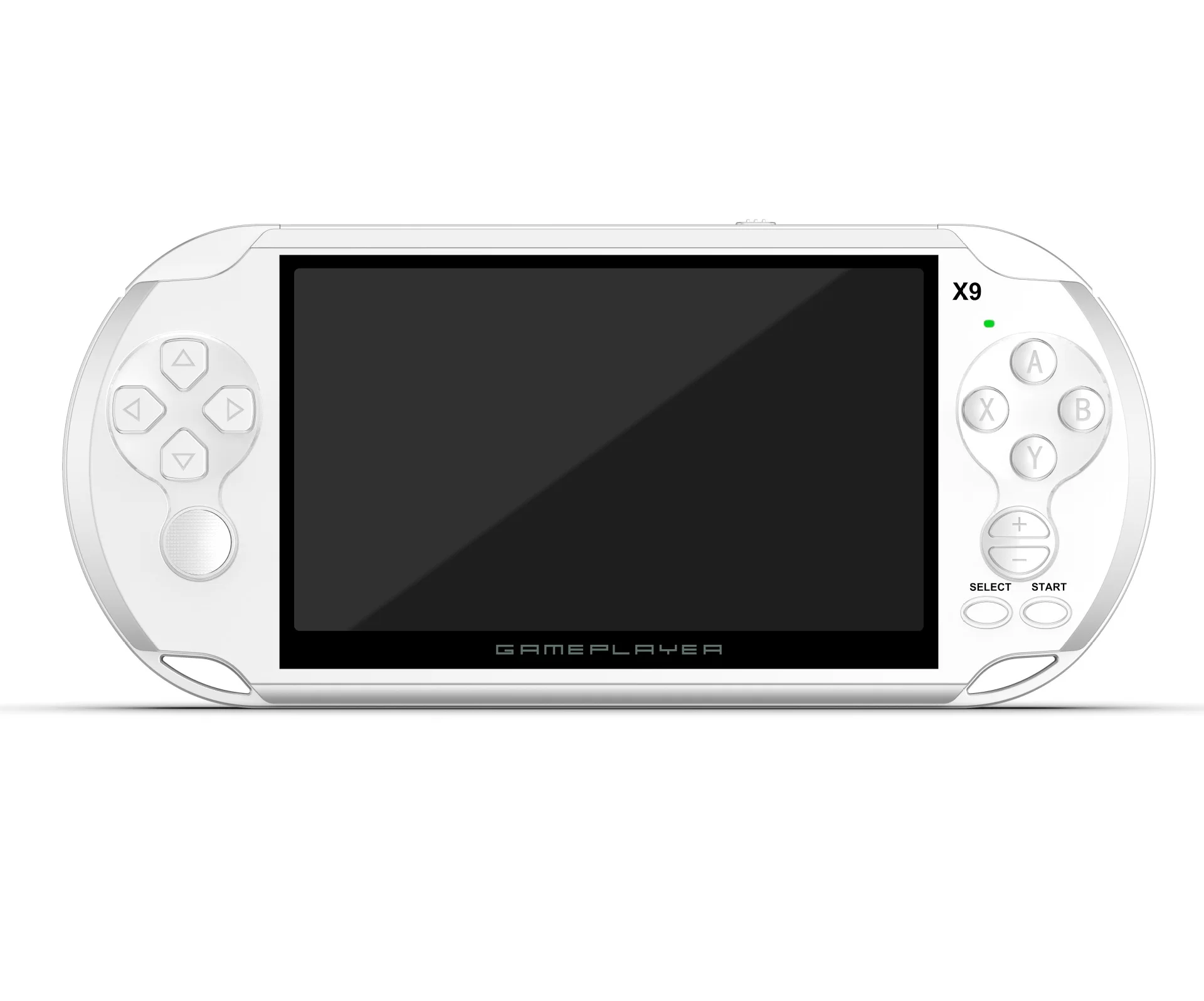 X9 Аркады для Оборудование для psp портативных игровых Экран Цвет Дети Puzzle 5," Цвет Экран для игры GBA видео MP4 книги - Цвет: Белый