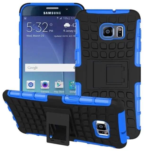 For Samsung Note 5 Edge Case Hybrid TPU+PC Hard Armor Shockproof With Stand Function Cover Cases Galaxy Note5 |