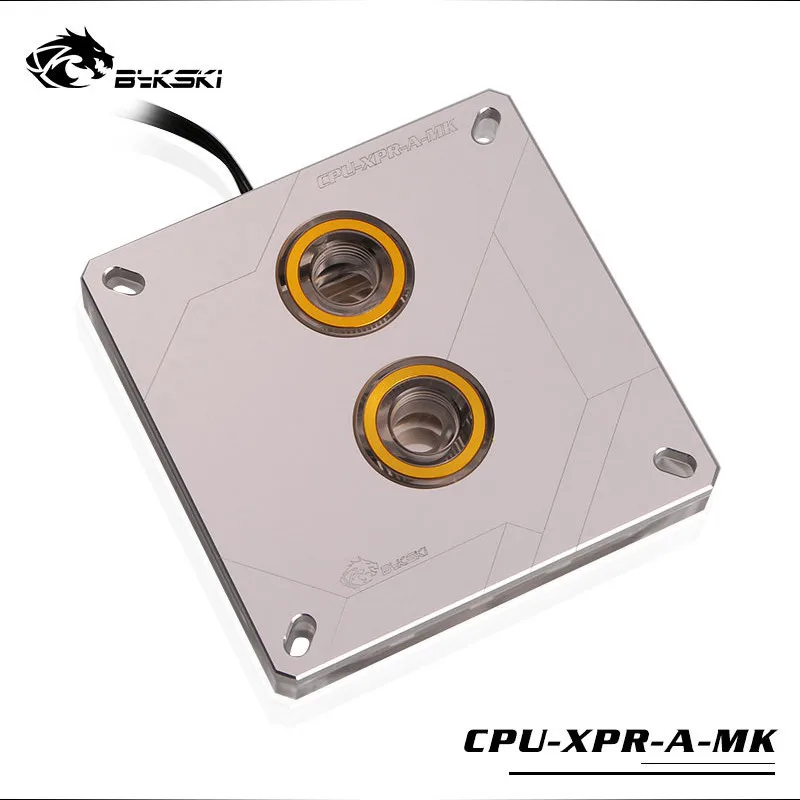 Водяной блок Bykski CPU для INTEL LGA1150 1151 115X 2011 2066 X99 RGB поддержка 5 в 3PIN материнская плата