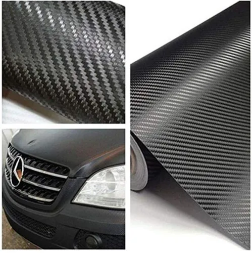 Новинка оберточный рулон из углеродного волокна наклейка лист декоративная