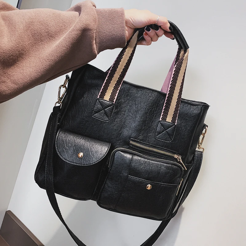 Брендовая новая сумка-тоут испанская сумка через плечо Женская Большая