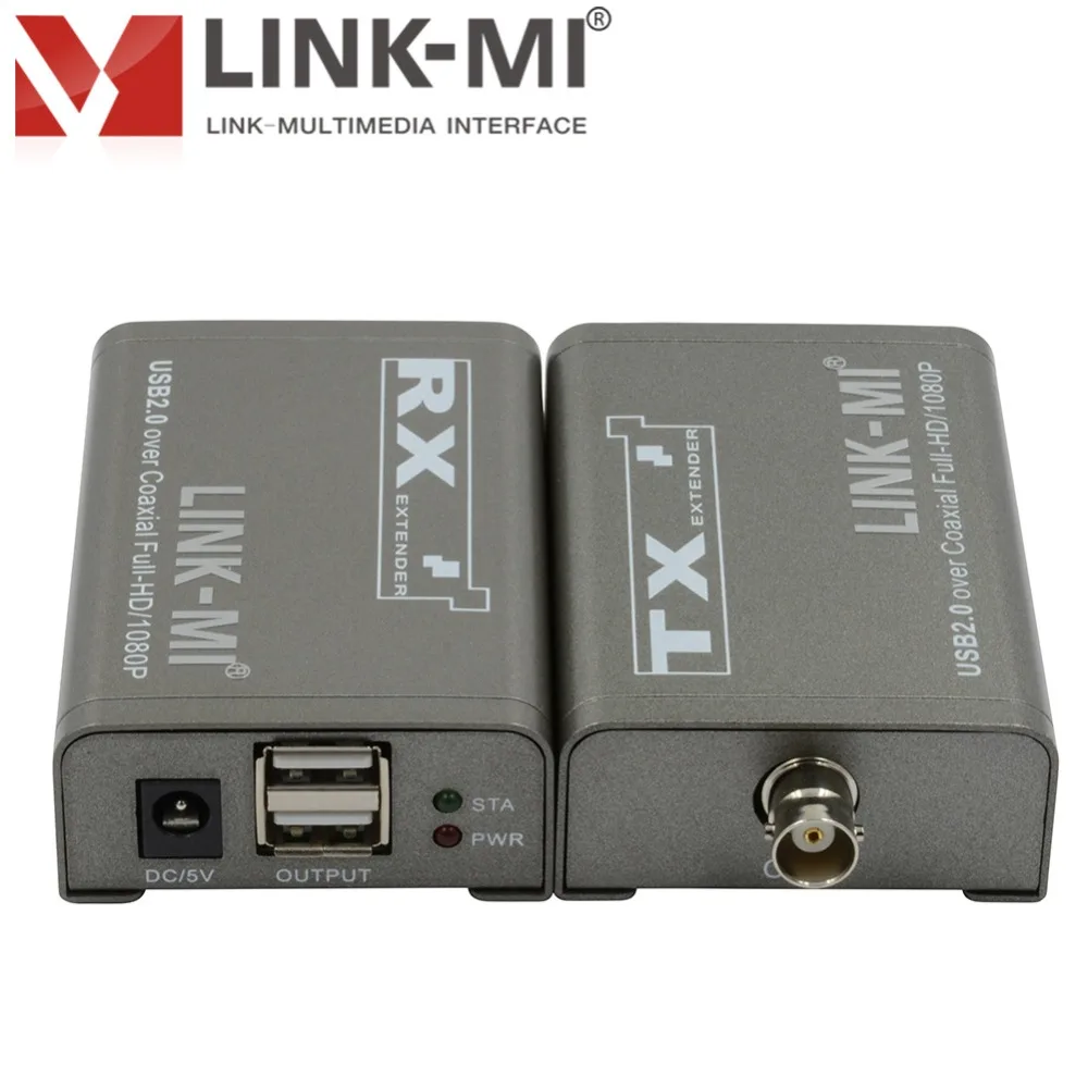 LM-CX50U 50 meters USB2.0 Extender 1080P transmit HD video signals/mouse and keyboards over a coaxial line or twisted-pair | Электроника