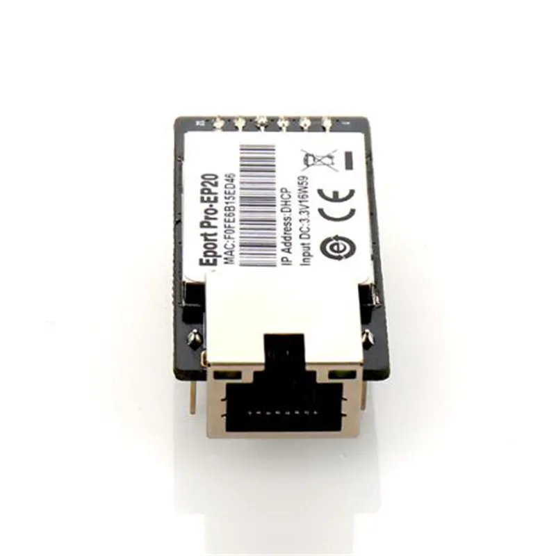 E-port Pro EP20-Pin Linux сетевой серверный порт TTL последовательный для Ethernet встроенный модуль DHCP 3,3 V TCP IP Telnet