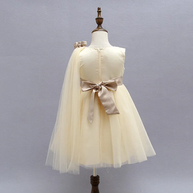 Детское платье для девочек на вечеринку день рождения свадьбу принцесса бант
