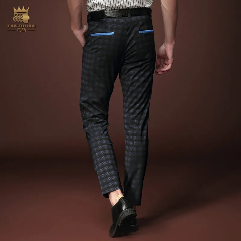 Бесплатная доставка Новые мужские модные повседневные летние брюки узкие