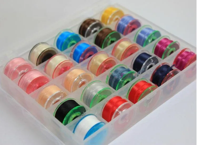 25 шт./компл. полиэстер эластичный накладной швейная нить вышивка крестиком