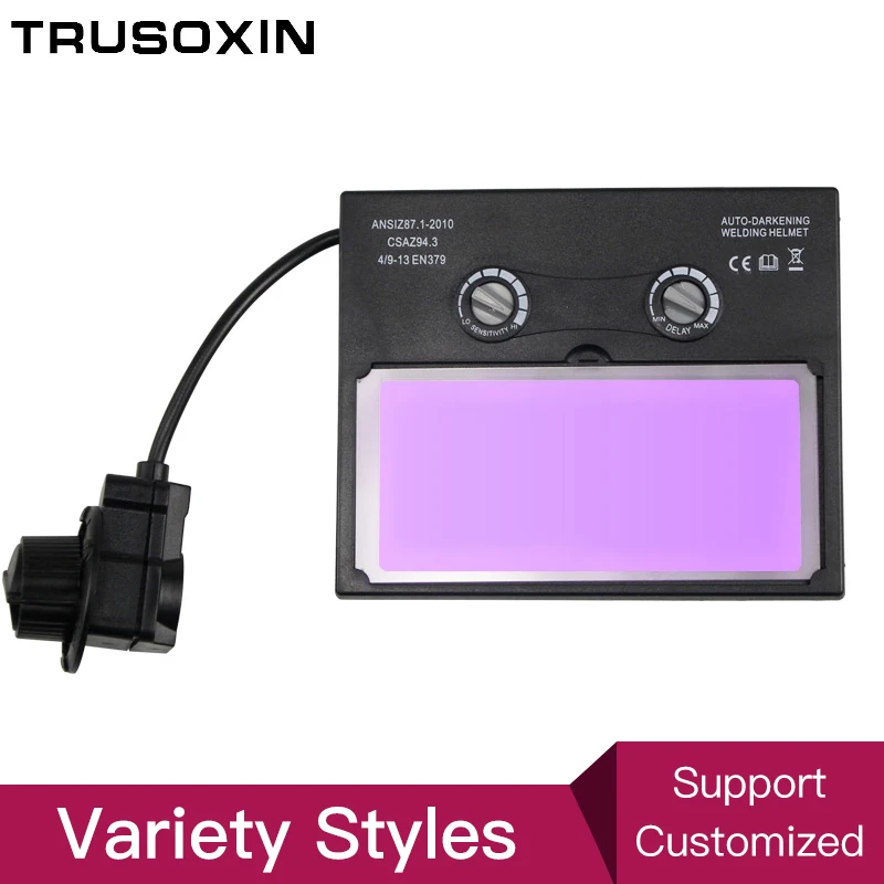 Электросварочная маска/шлем/Очки сварщика Автоматическое затемнение на