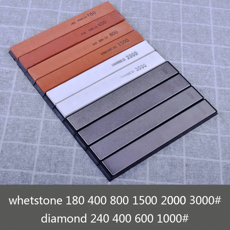 4diamond 6corundum Фиксированный угол точилка для ножей точильный камень корунд Алмазный точильный камень масляный камень хонинговые камни - Цвет: 4diamond 6corundum