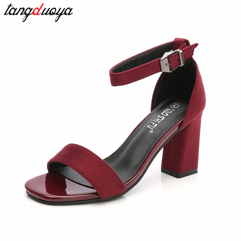 Пикантные женские босоножки на высоком каблуке летняя обувь Дамская офисная