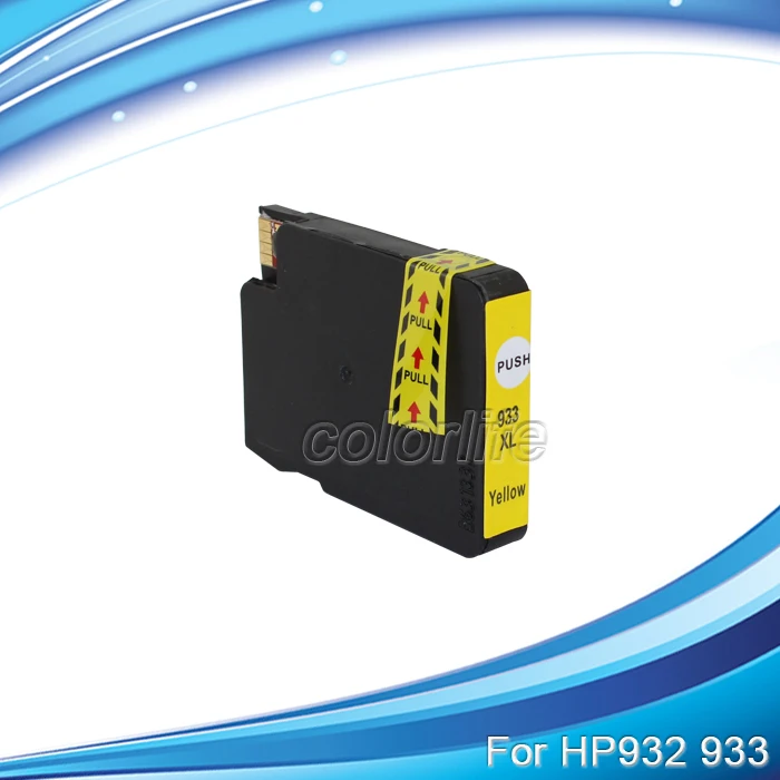 XIMO для HP 932 933 10 упаковок (4 черный 2 голубой пурпурный желтый) совместим с Officejet 7612