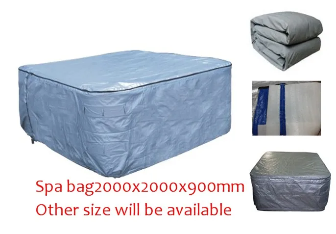 

HOT TUB SPA Insulated COVER BAG 200x200x90cm Insulated UV Weatherproof
