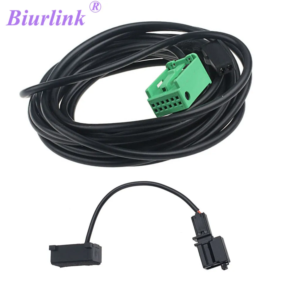 Biurlink RNS315 навигация Bluetooth провод микрофонный кабель для Audi A4 A6 Q5 Q7 для VW Passat Magotan