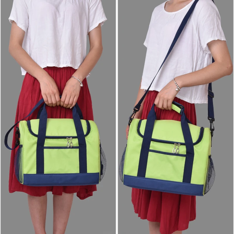 Сумка на плечо BONAMIE термоизоляционная сумка для ланча унисекс Портативная