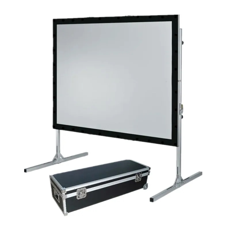 Фронтальный проектор экран 100 &quot4 K портативный для внутреннего/наружного