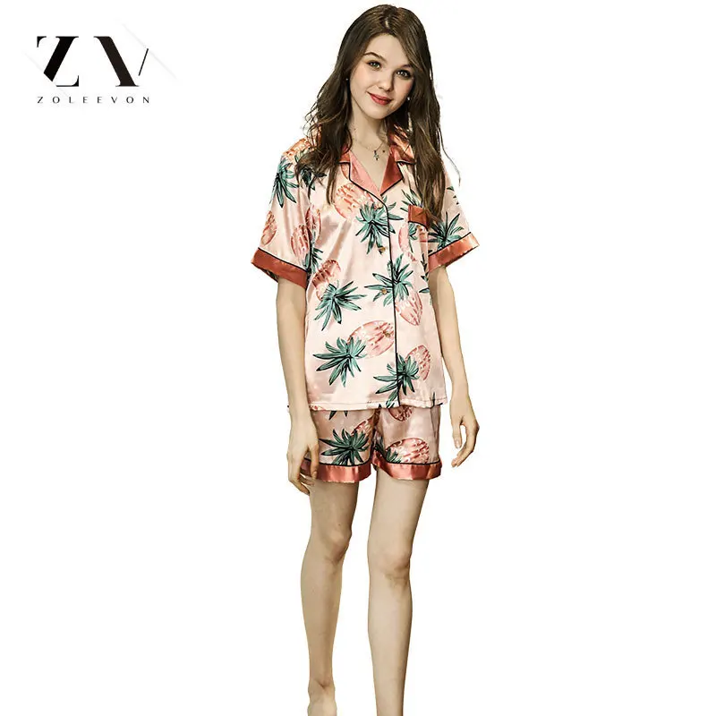 Pijama feminino пижамы женские пижамные комплекты сна lounge атласные Домашняя одежда