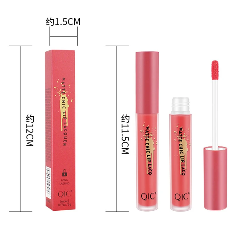 NEW Matte Moisturizing Lipstick Waterproof Velvet 6 Color Long Lasting Liquid Kit Lip Gloss Cosmetics Sexy Makeup |