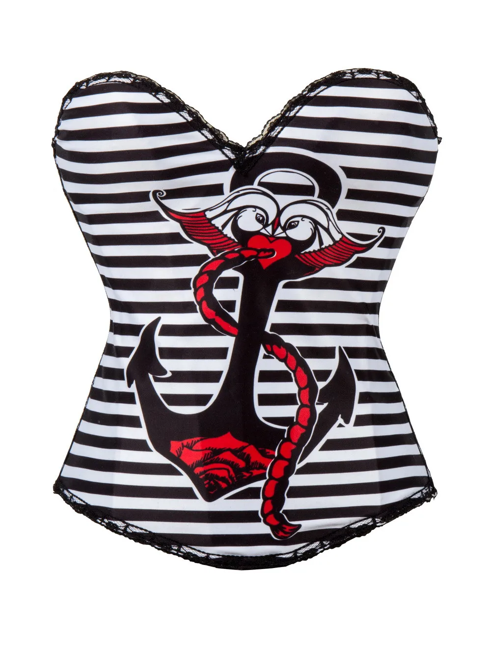 Винтажный готический панк креативный принт корсет Бюстье Размер S XXL|corset bustier|print