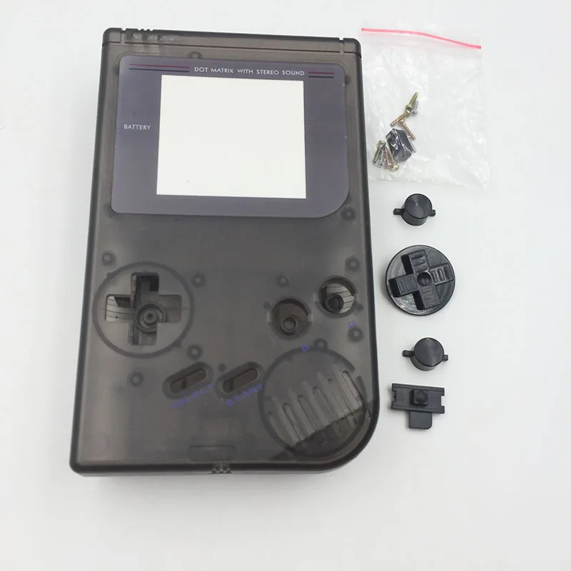 5 комплектов прозрачный корпус для дыма запасные части Nintendo GAME BOY DMG 01|Запасные