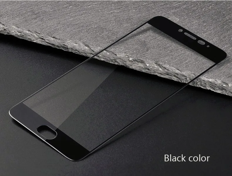 black Защитная пленка для экрана из закаленного стекла для Meizu U10 U20 2.5D 9 H, Защитная пленка для передней панели с полным покрытием на Meilan U10 5," U20 5,5" - Цвет: black