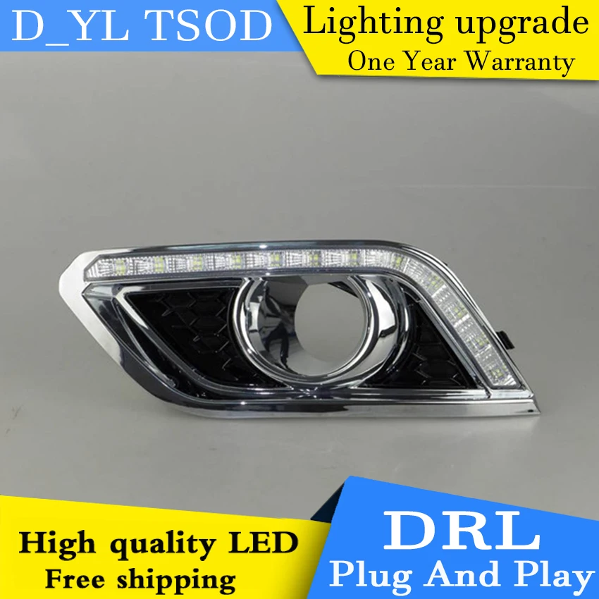 Автомобильный Стайлинг для Buick encore 2012-2013 светодиодный DRL дневные ходовые огни
