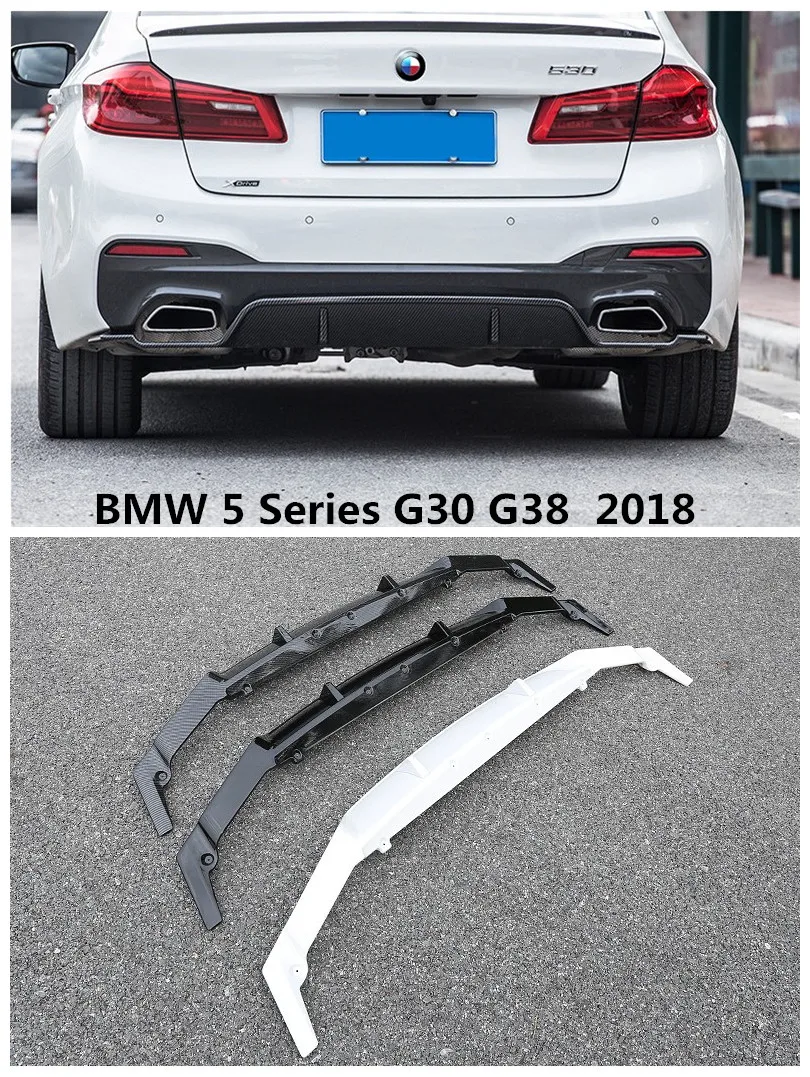 Для BMW 5 Series G30 G38 528 530 540 2018 углеродное волокно или ABS задний спойлер Высокое