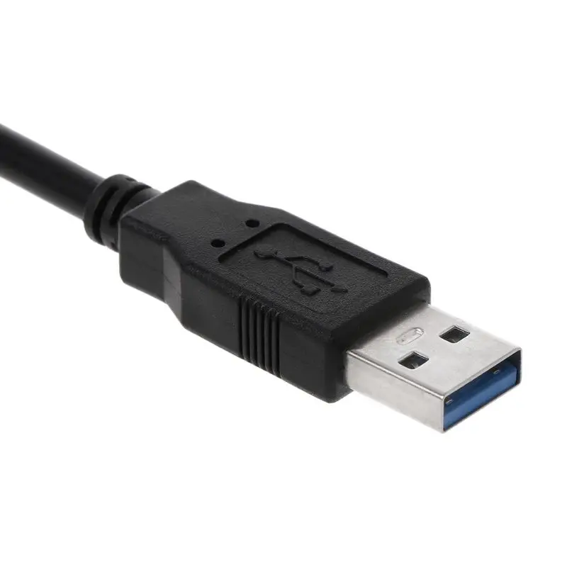 Двойной USB 3 0 на Sata жесткий диск адаптер кабель HDD SSD конвертер провода шнур для 2 5