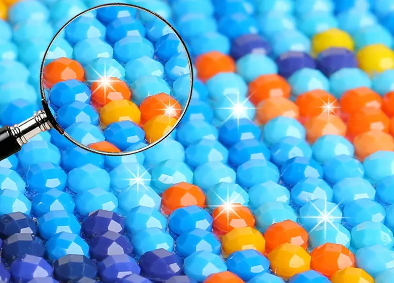 DIY 5D Алмазов Картина Живописные Дома Круглый Горный Хрусталь Дрель Вышивки