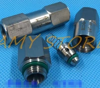 1pc 304 or 316 stainless steel split separated check valve one way 18 14 38 12 34bsp npt female threaded sus304 sus316