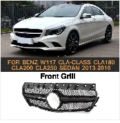 CLA углеродного волокна Автомобиль отдел губ спойлер подходит для Mercedes Benz C117 W117 CLA45 CLA 45 CLA45 AMG