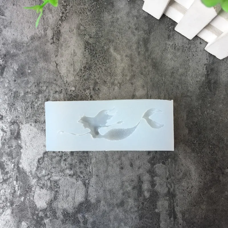 3D Силиконовая Русалка форма для кухни инструменты выпечки тортов принадлежности
