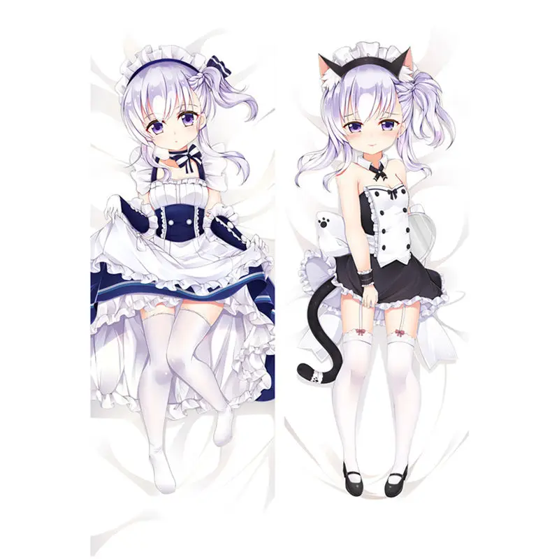 Polyester Аниме игры Azur Lane наволочки Azur Lane Dakimakura Чехол сексуальные девушки 3D двухсторонняя постельные принадлежности обниматься тела Чехол AL03A - Цвет: Polyester