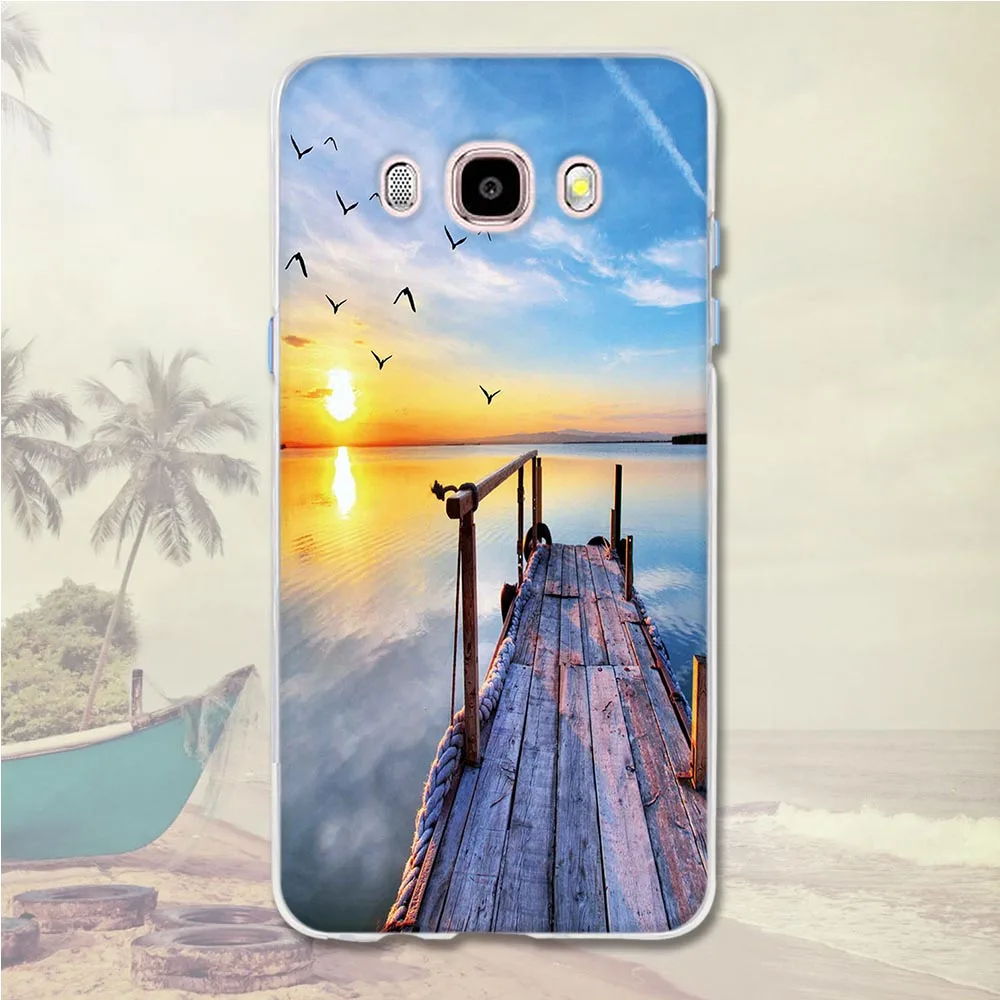 Чехол для Samsung Galaxy J5 2016 J510 J510F модная мягкая задняя крышка из ТПУ мультяшная