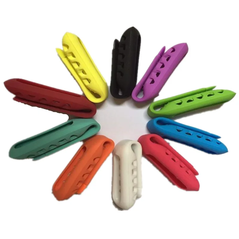 Новинка 2019 сменный силиконовый резиновый держатель чехол с зажимом для ремня