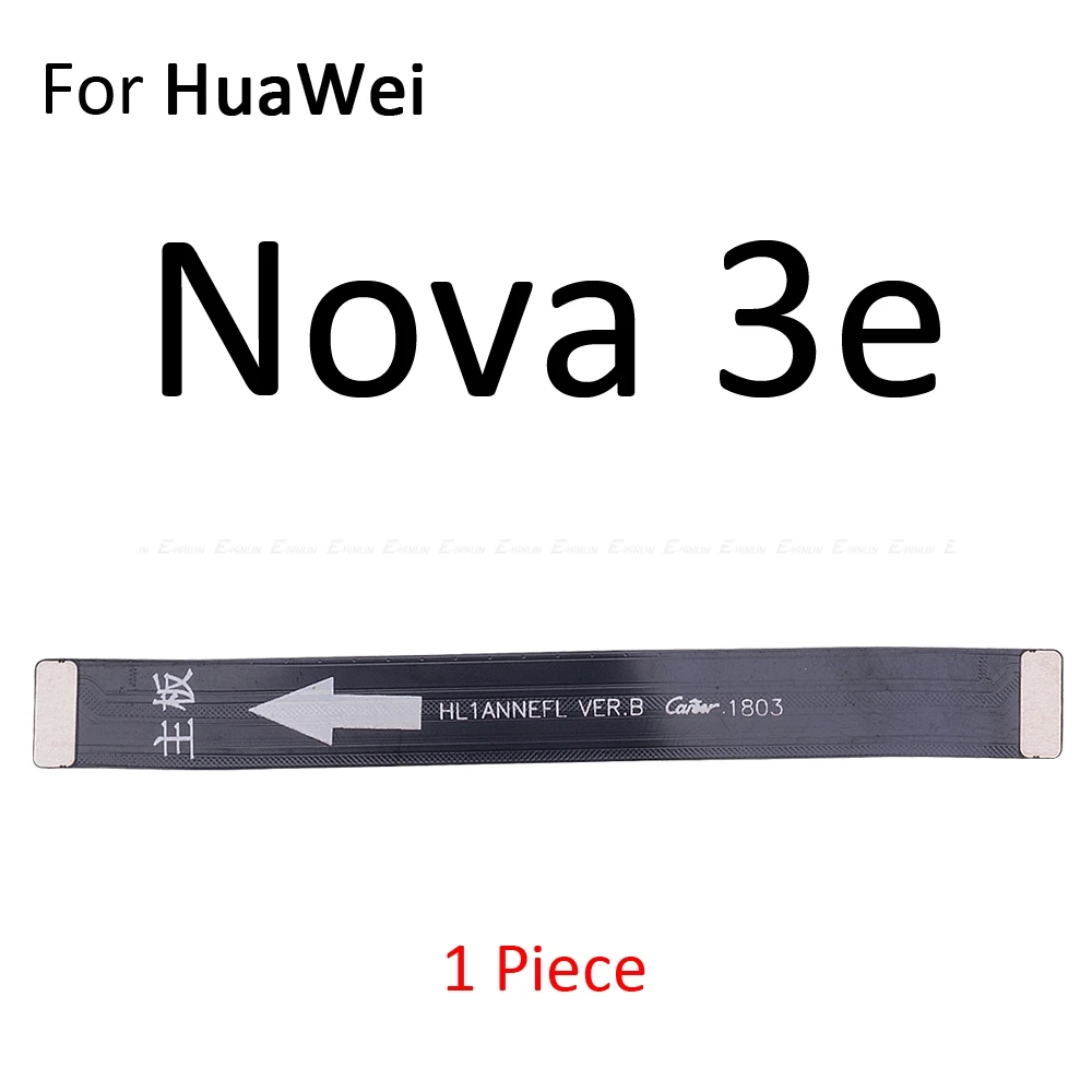 Основная плата Материнская плата ЖК-разъем гибкий кабель для HuaWei Nova 4 4e 3 3e 3i 2 2S 2i Lite Plus Young