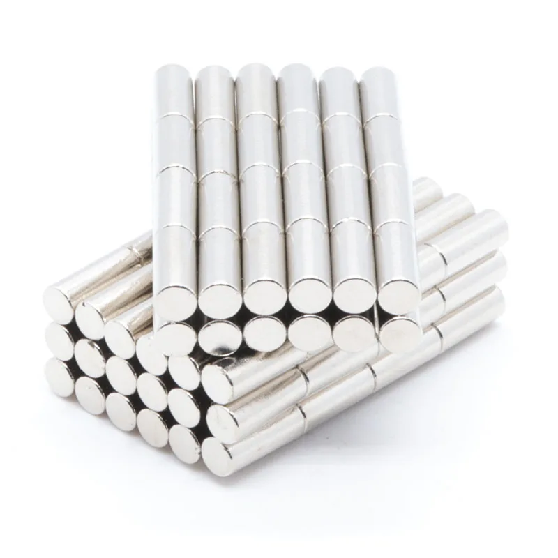 

200pcs 4x10mm super strong N35 4 x 10 mm process permanent strong rare earth Ndfeb neodymium magnet magnet round magnet