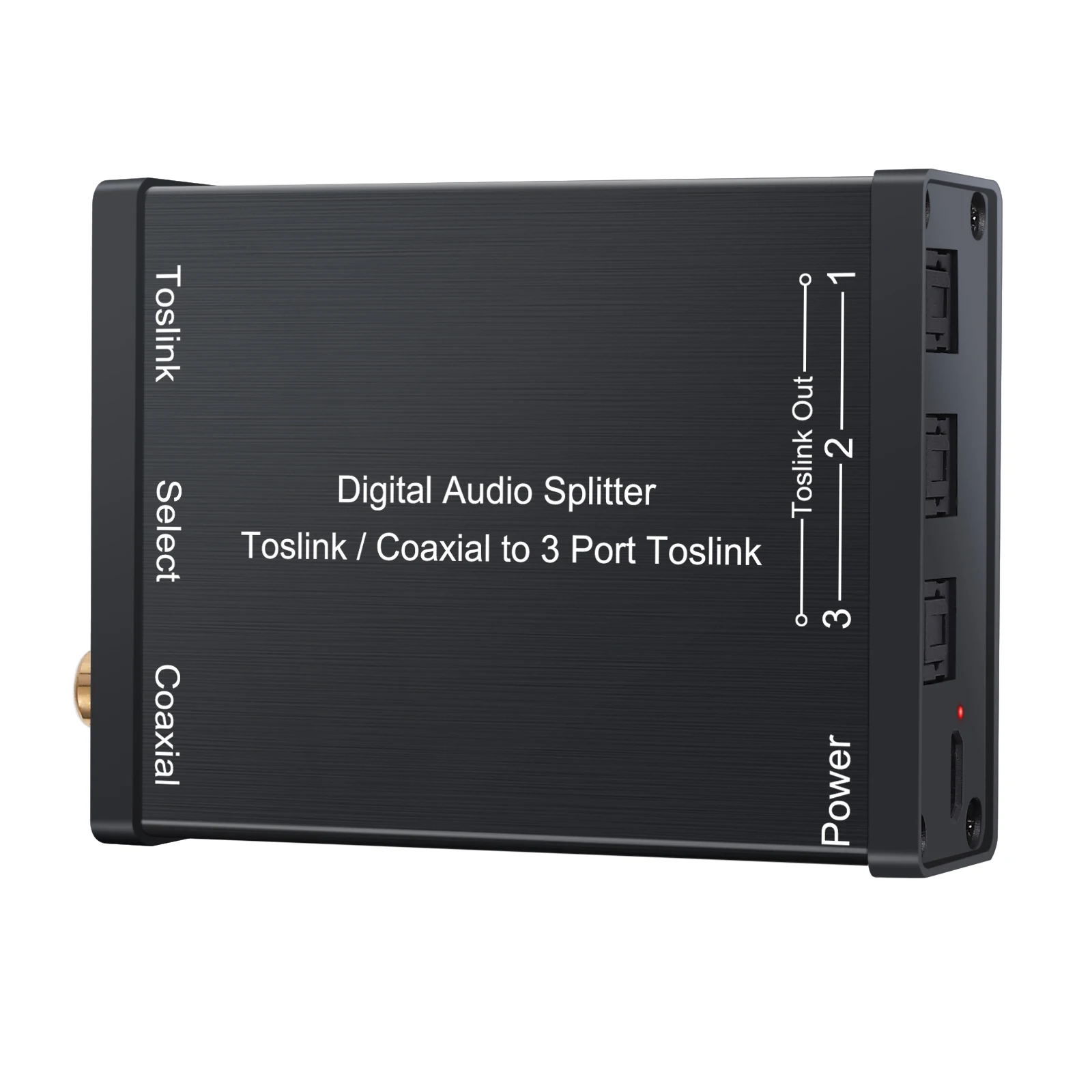 PROZOR Toslink коаксиальный коммутатор с 3 полосным Spdif оптический цифровой аудио