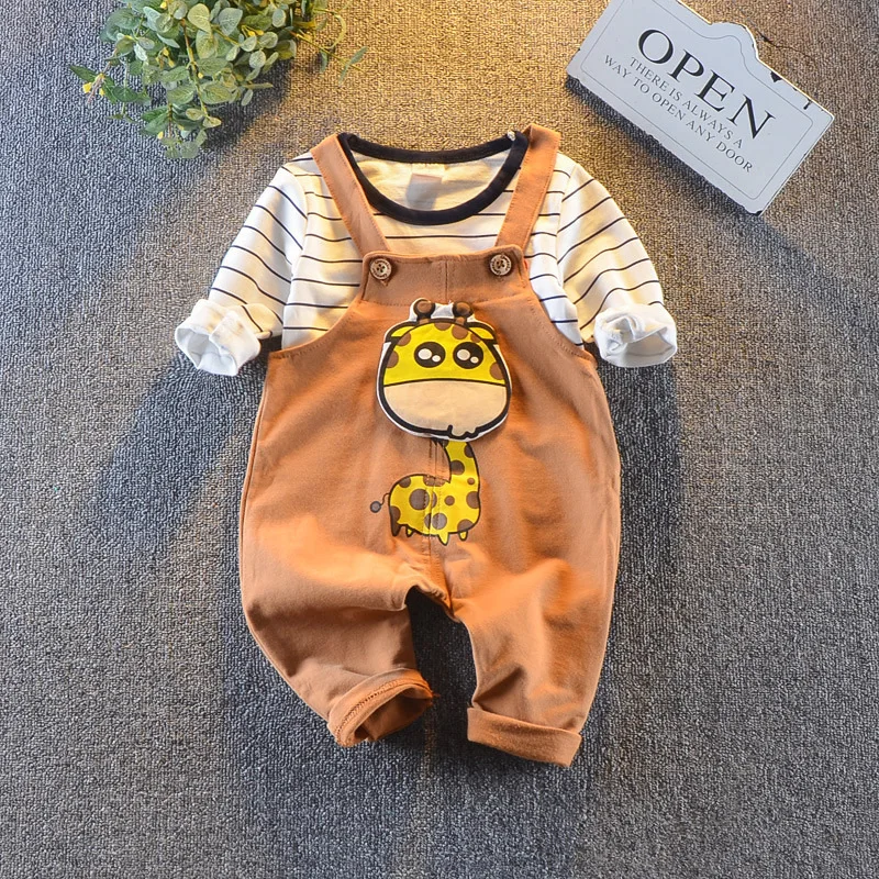 Детская одежда осенний костюм для мальчиков Новинка 2018 года комплект одежды из