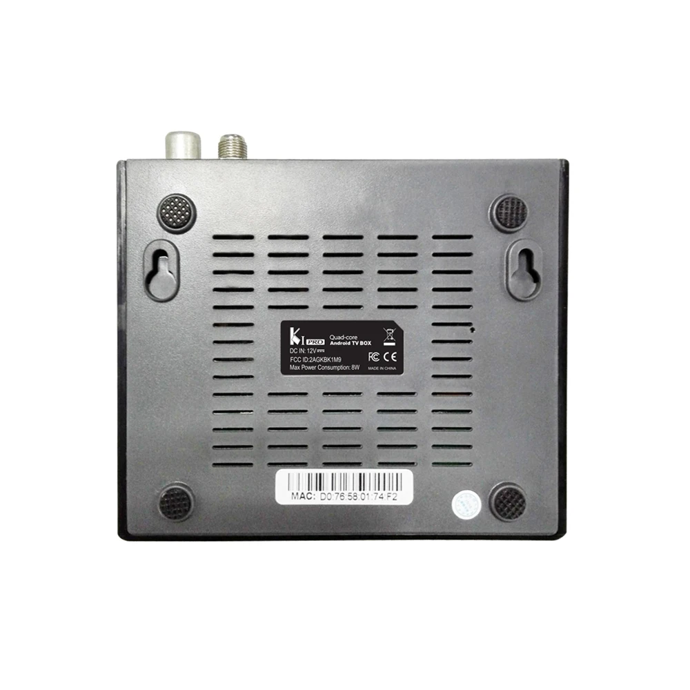 MECOOL KI Pro Android 7,1 DVB S2+ DVB T2/C ТВ приставка Amlogic S905D четырехъядерный DDR4 2 Гб 16 Гб 2,4G/5G WiFi H.265 HD UHD 4K медиаплеер