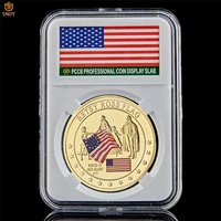 usa betsy ross flag us history of old glory goldsilver plated challenge commemorative coin value wpccb holder