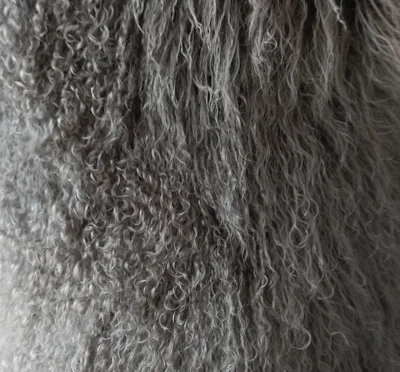 light gray Новое пальто из кроличьего меха женская модная длинная куртка из кроличьего меха с кромкой из меха ягненка очень большой размер шуба только для большего размера F912 - Цвет: light gray
